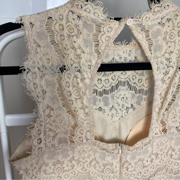 Lace Cream Dress - Picture 5 of 5